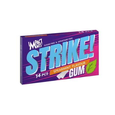 Impact Mints Strike Spearmint Flavour Gum 14N
