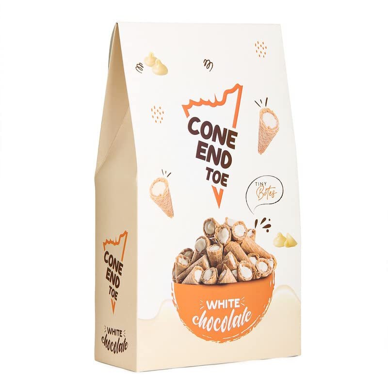 Cone End Toe White Chocolate - 100+50g