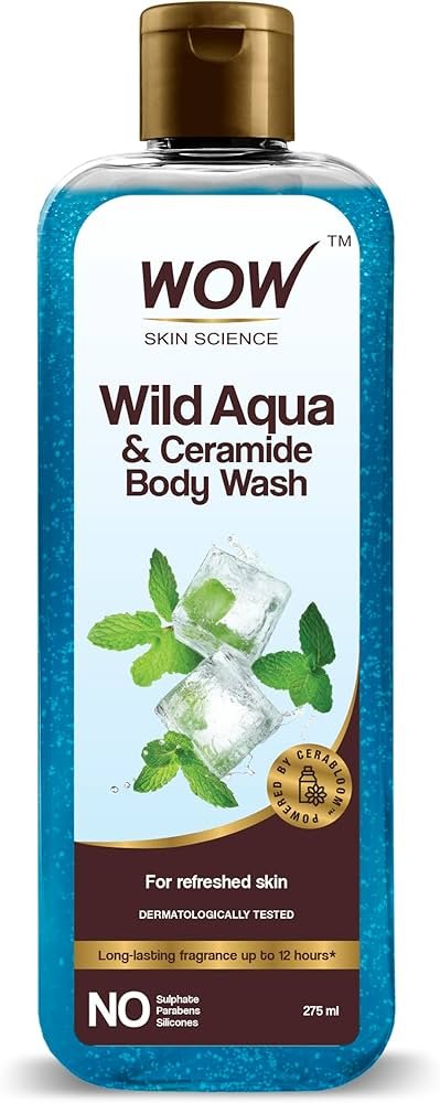 Wow Skin Science Wild Aqua & Ceramide Body Wash 250Ml