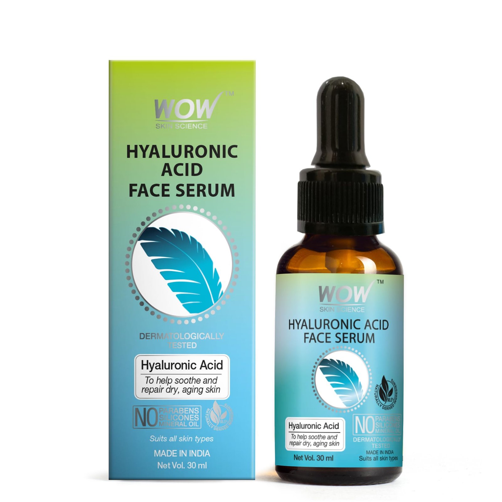 Wow Skin Science Hyaluronic Acid Face Serum 30Ml