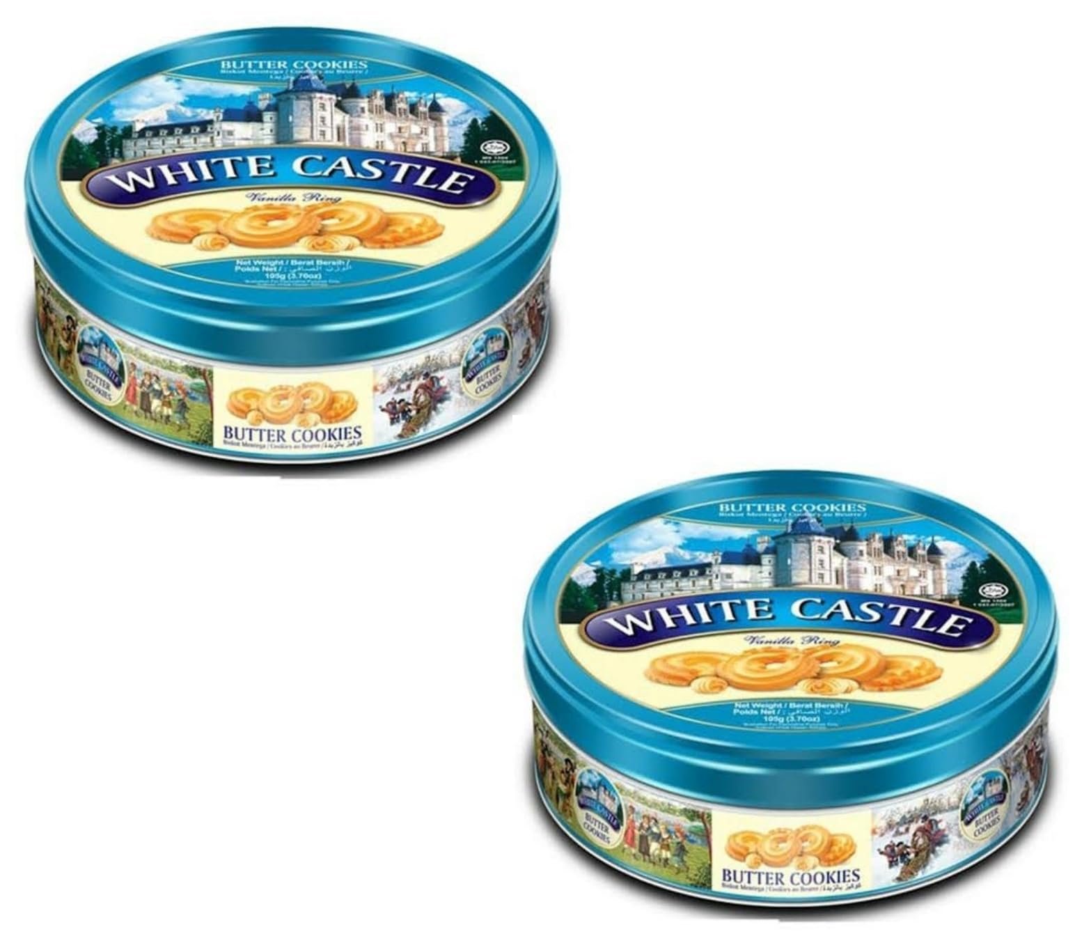 White Castle Butter Cookies Ring 105G