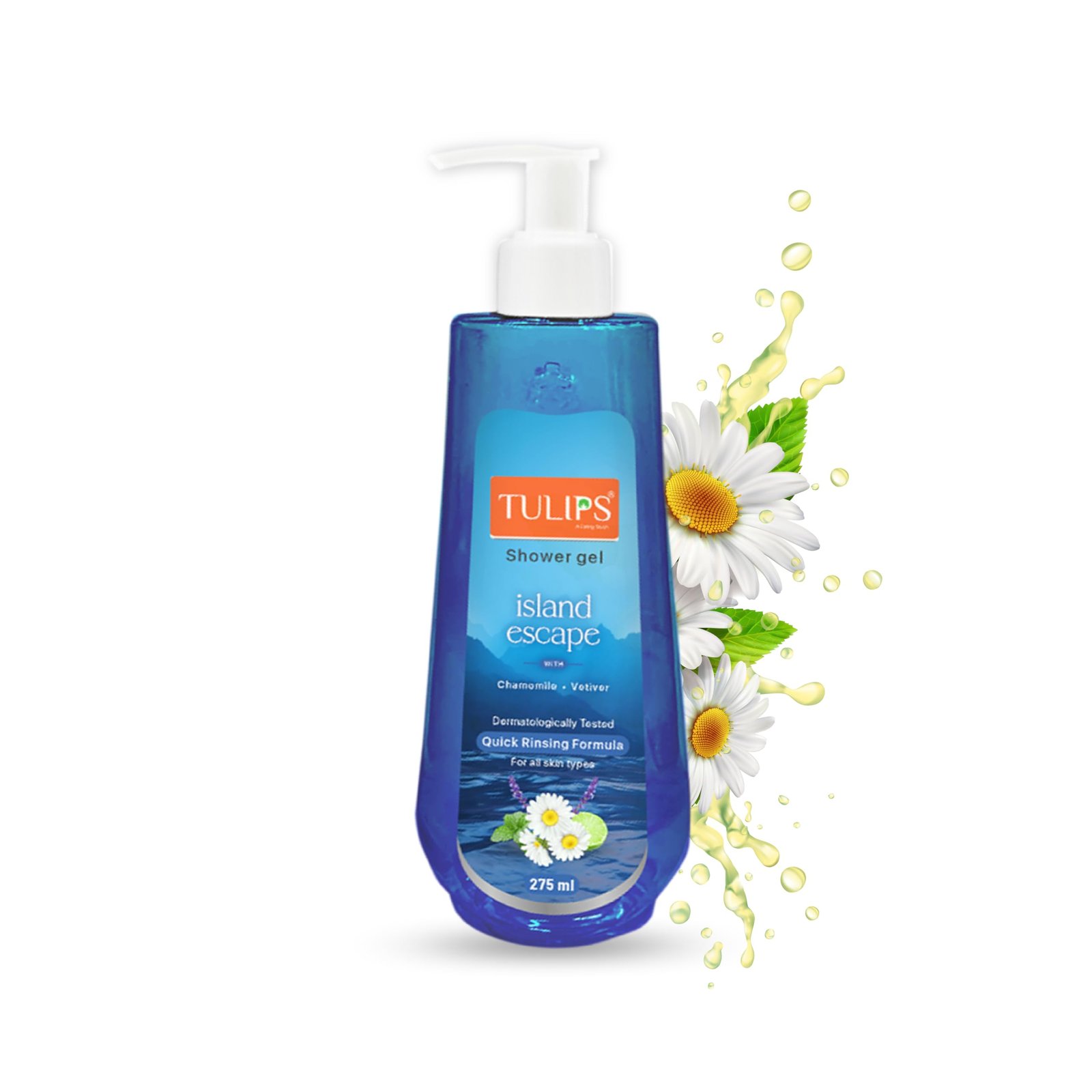 Tulips Shower Gel Island Escape 275Ml