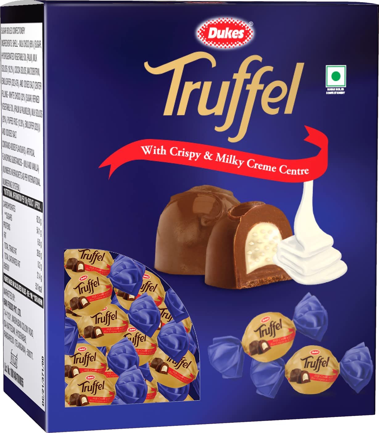 Wobniar Selection Truffle Finest Selection Mil Chocolate Center Filled Cream 250G