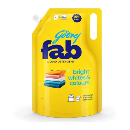 GODREJ FAB LIQUID DETERGENT BRIGHT WHITES & COLOURS