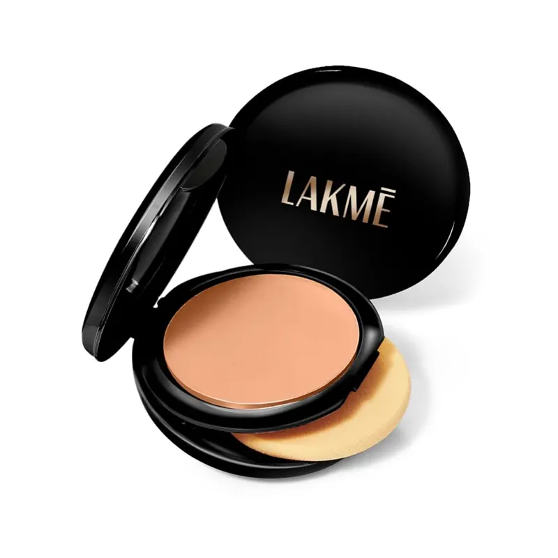 Lakme Show Stopper Unreal Dual Cover Pressed Powder 02 Rose Creme 9G