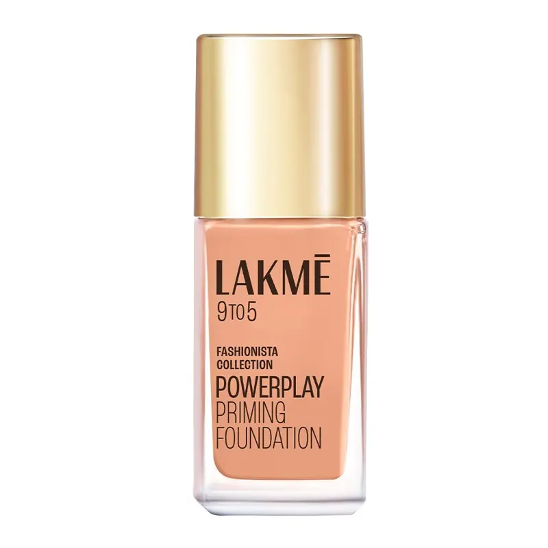 Lakme 9 To 5 Fashionista Collection Power Play Priming Foundation C100 Cool Ivory 25Ml