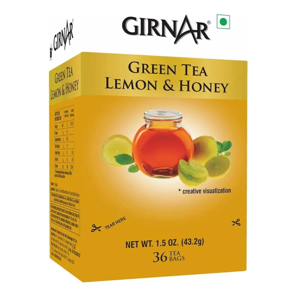 Girnar Green Tea Lemon &Amp; Honey 36Nx1.2G=43.2G