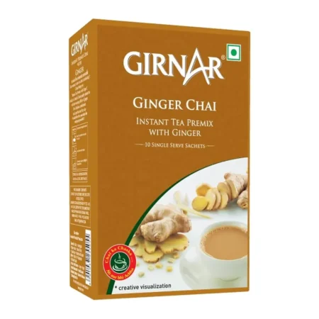 Girnar Ginger Chai Instant Tea Premix With Ginger 10N X 14G=140G