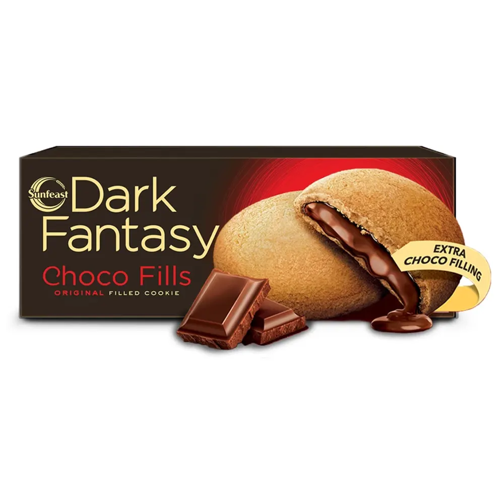 Sunfeast Dark Fantasy Choco Fills Original Filled Cookie 375G