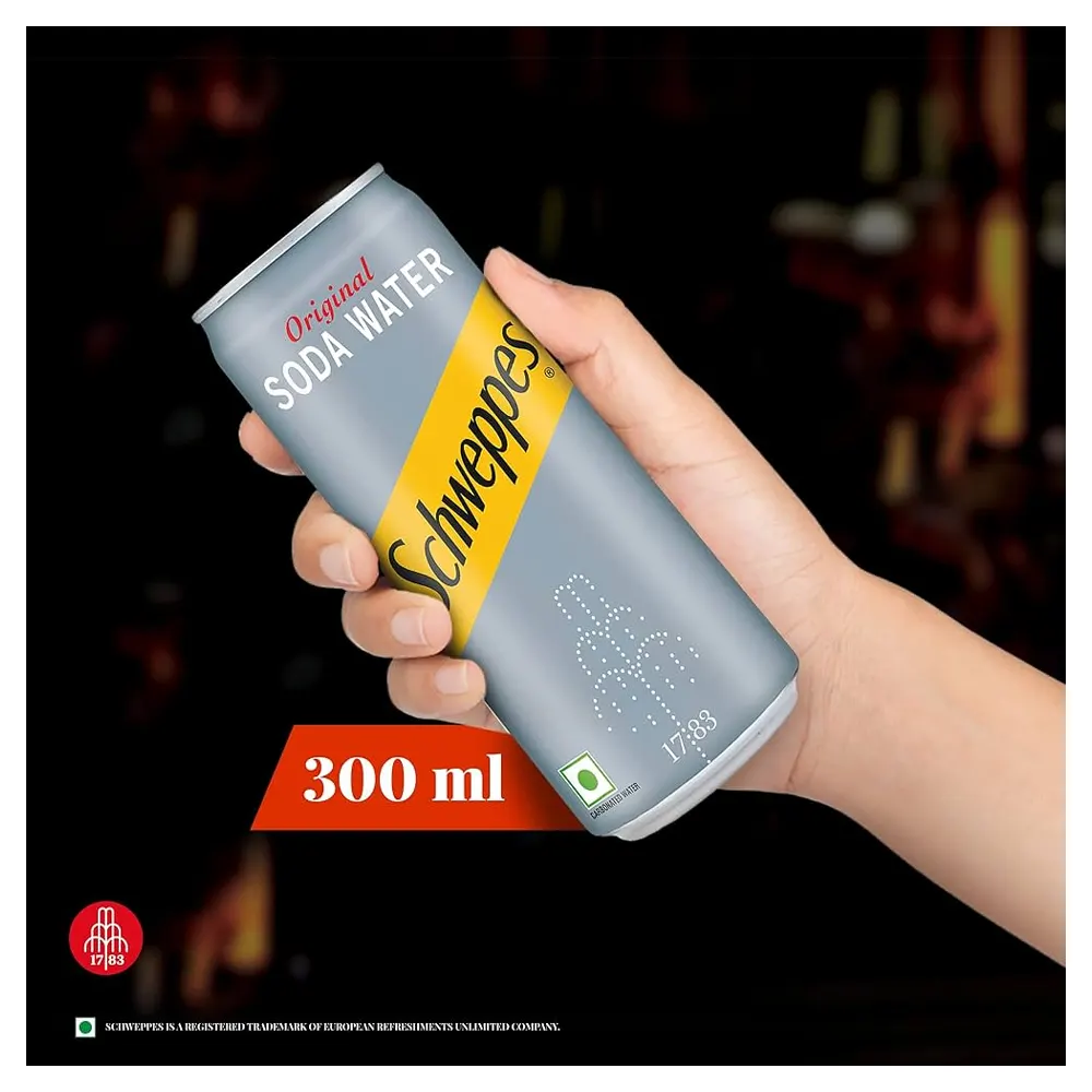 Schweppes Original Soda Water 300Ml