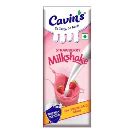 Cavin'S Strawberry Milkshake 170Ml