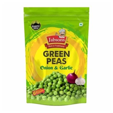 JABSONS GREEN PEAS ONION & GARLIC 150G