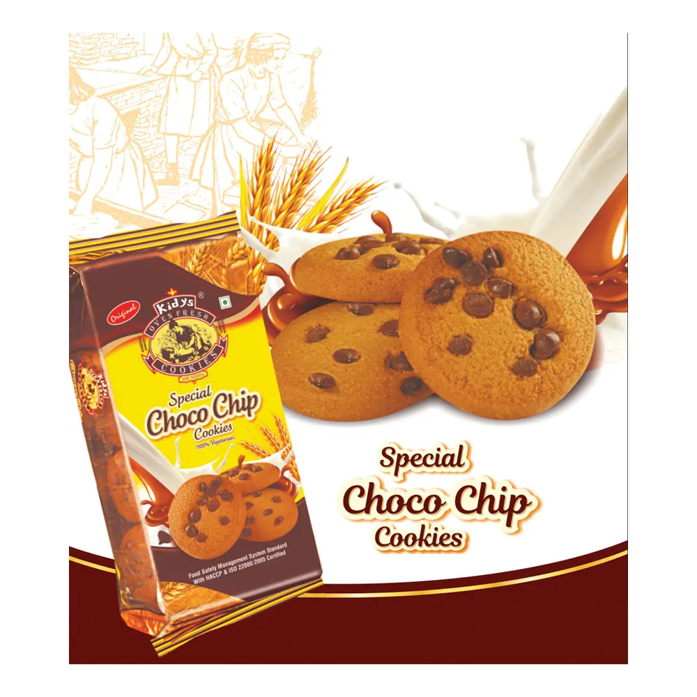 Kidys Oven Fresh Chocochip Bakery Cookies 45G
