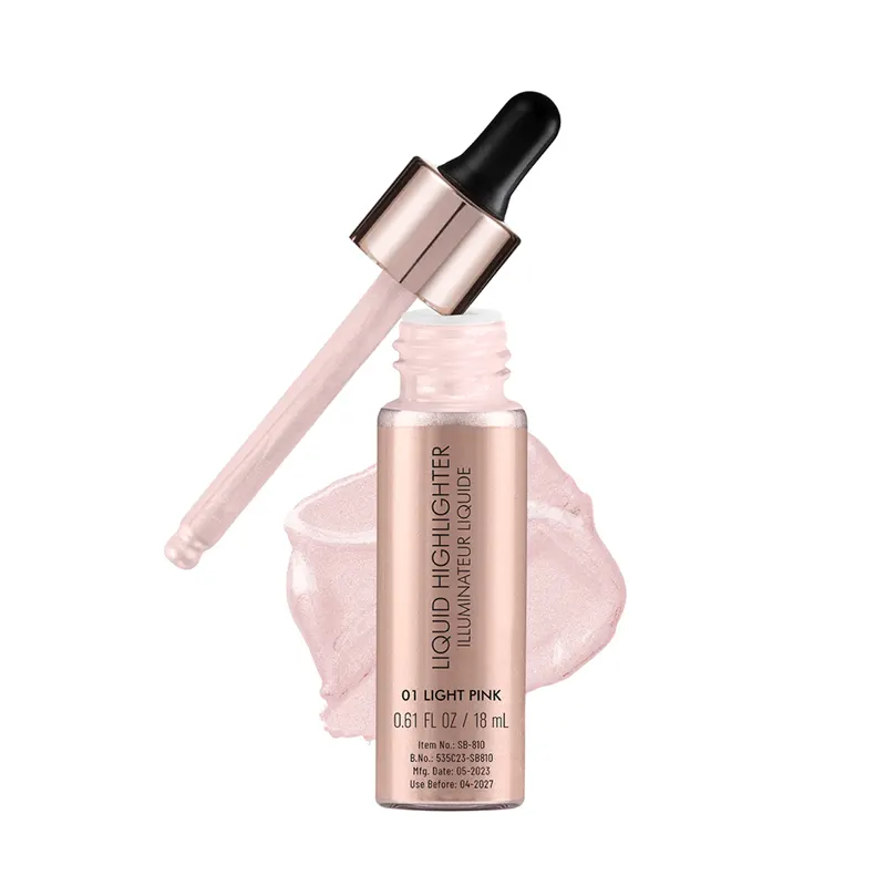 Swiss Beauty Liquid Highlighter Illuminateur Liquide Light Pink 1N