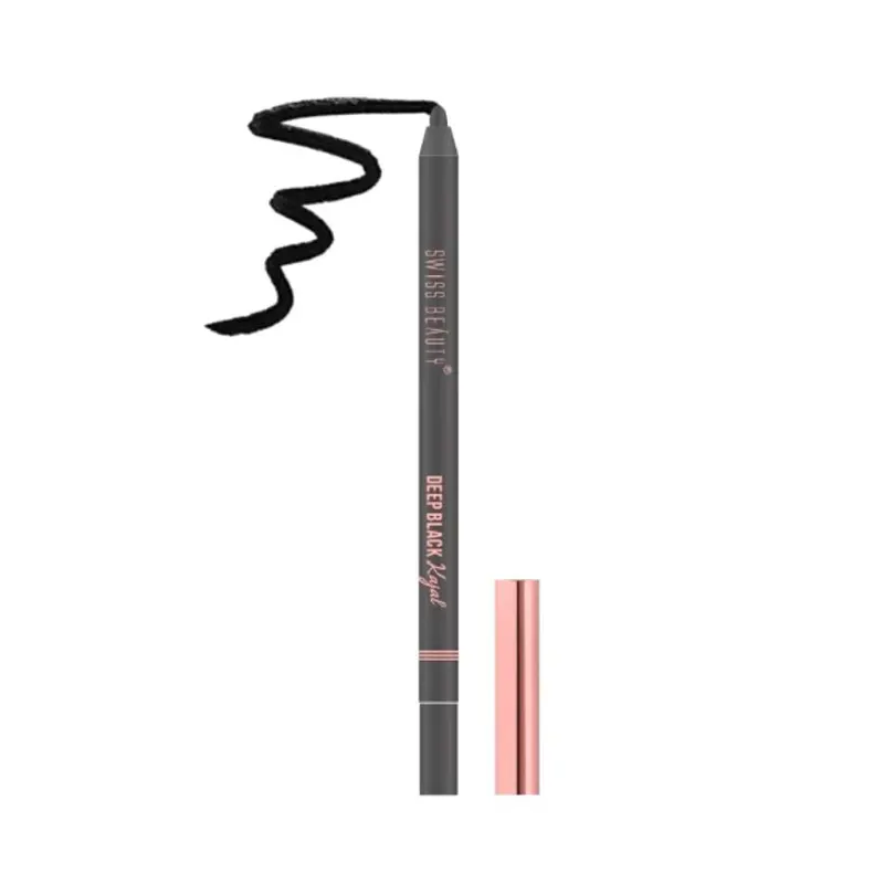 Swiss Beauty Deepblack Kajal Comes With 2X Comfort