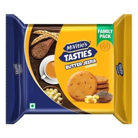 MCVITIES TASTILES BUTTER JEERA COOKIES FAMILY PACK 8 * 58G