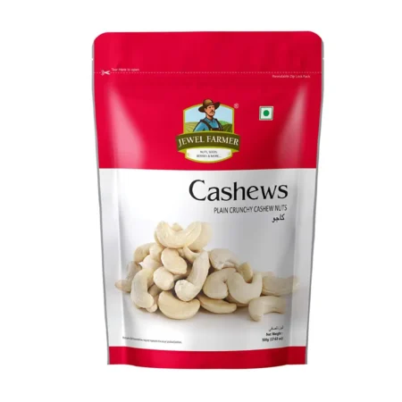 Jewel Farmer Cashews Plain Cruchy Cashew Nuts 200G