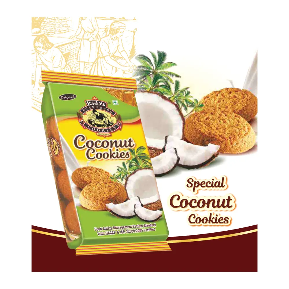 Kidys Oven Fresh Special Coconut Cookies 50G