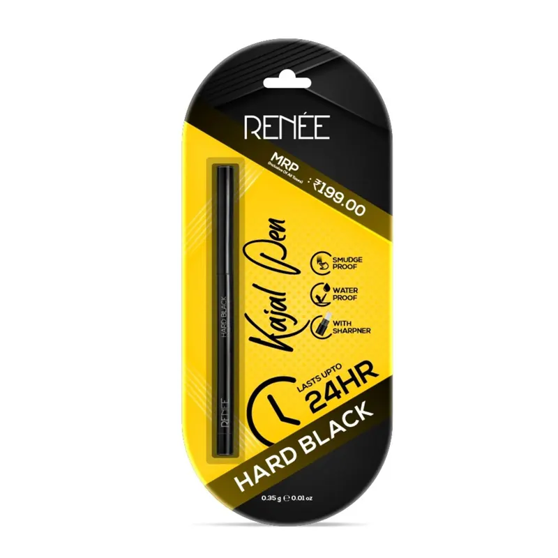 Renee Kajal Pen Hard Black 2 X .35G