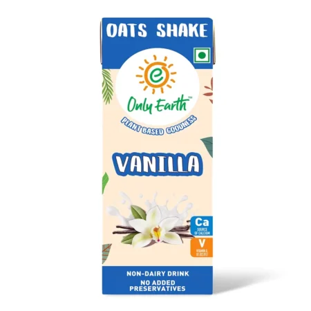 Only Earth Oats Shake Vanilla Non- Dairy Drink 200Ml