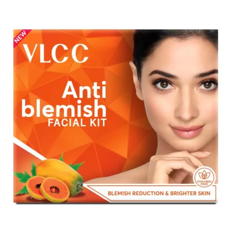 Vlcc Anti Belmish Facial Kit Blemish Reduction & Brighter Skin Paraben Free 60G