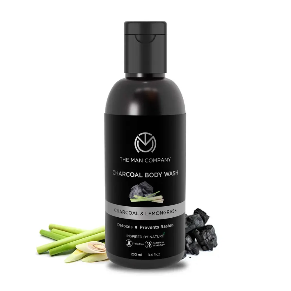 The Man Company Charcoal Lemongrass Body Wash 250Ml