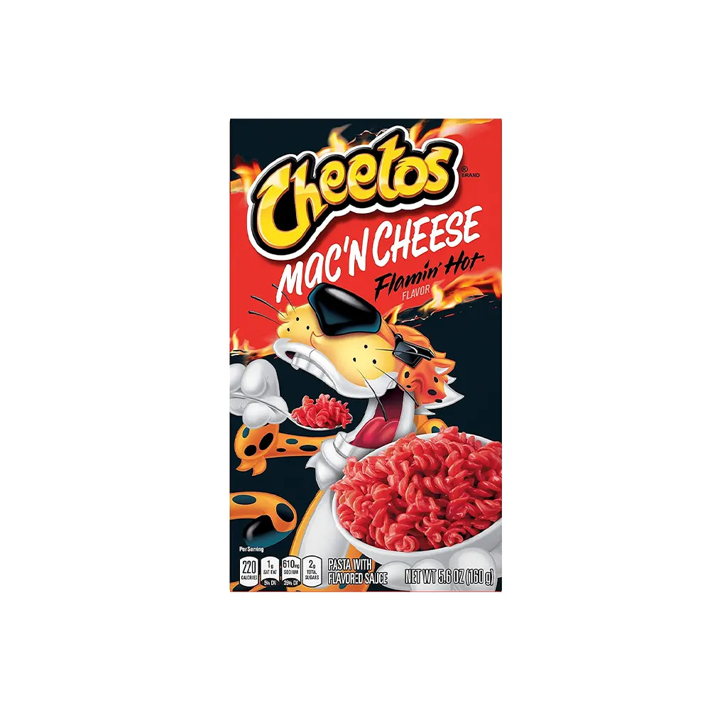 Cheetos Mac'N Cheese Flamin' Hot Flavour 160G