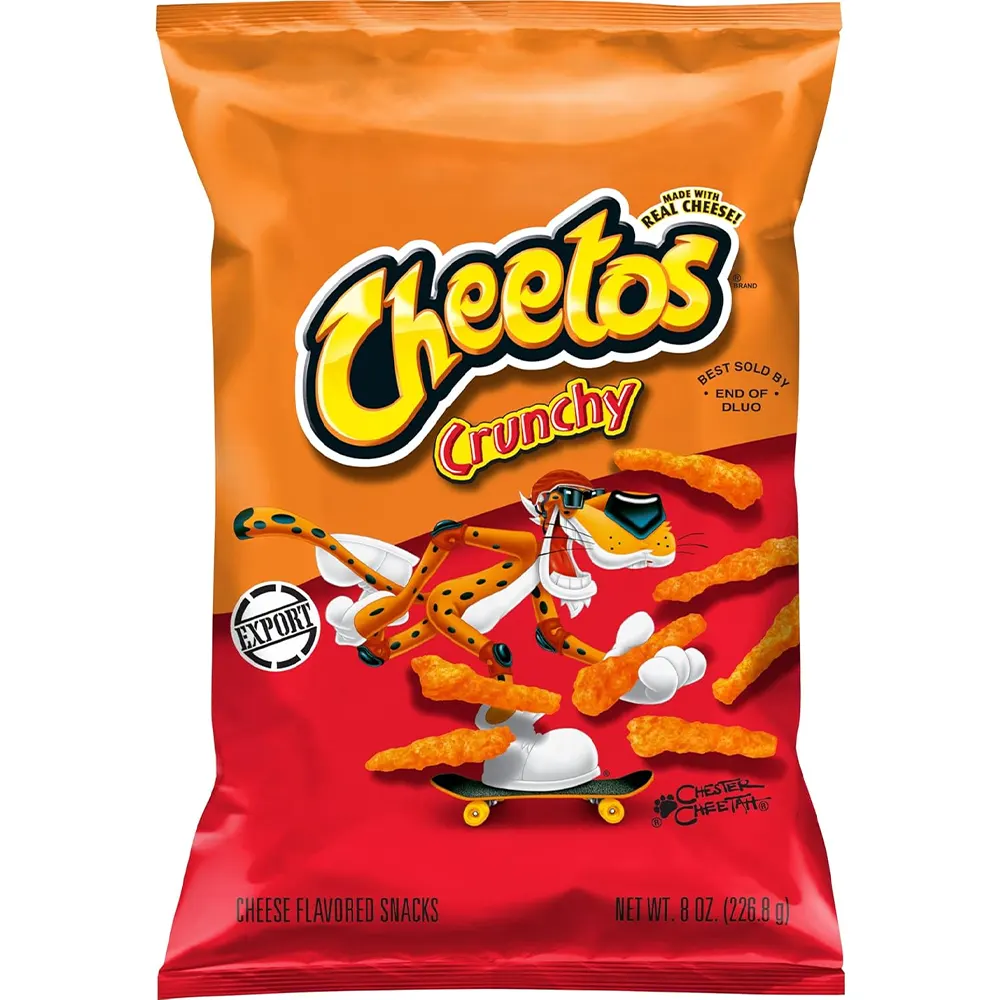Cheetos Crunchy Cheese Flavoured Snacks 226.8G