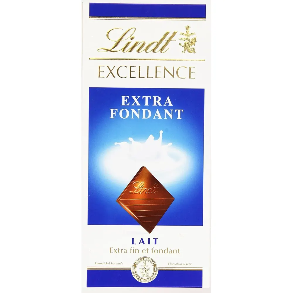 Lindt Excellence Extra Fondant Lait 100G