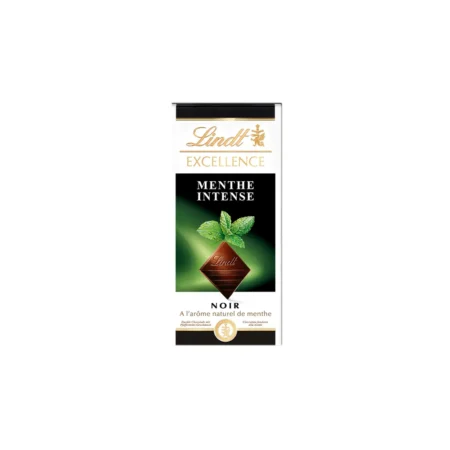 Lindt Excellence Menthe Intense Noir 100G