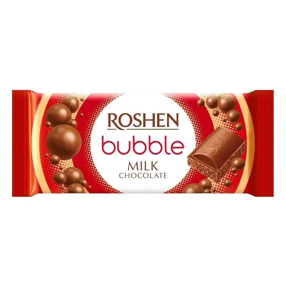 Roshen Bubble Milk Chocolate 80G