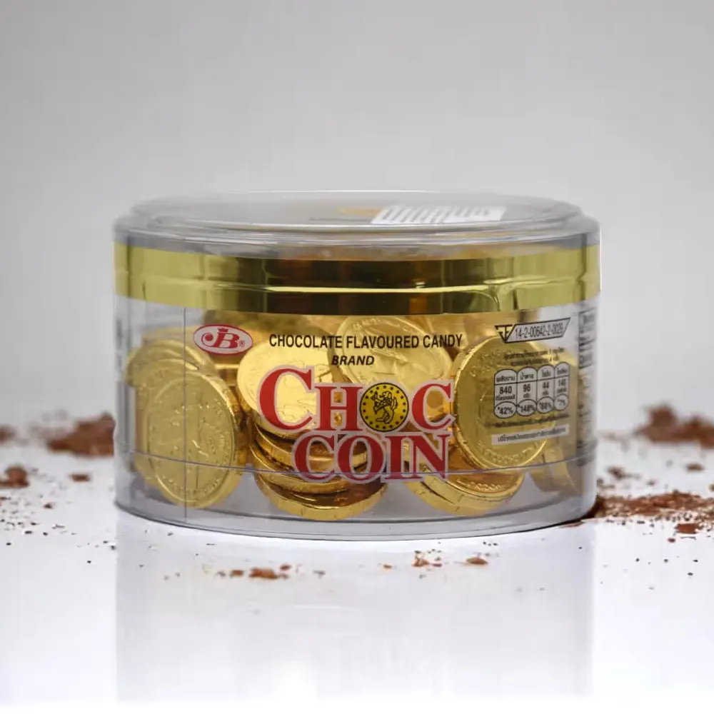 Choc Coin Chocolate Flavoured Candy 150G.