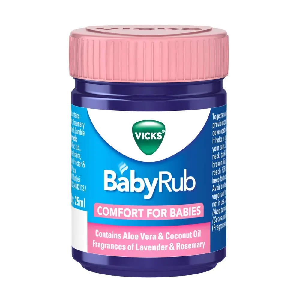 Vicks Babyrub Comfort For Babies 25Ml