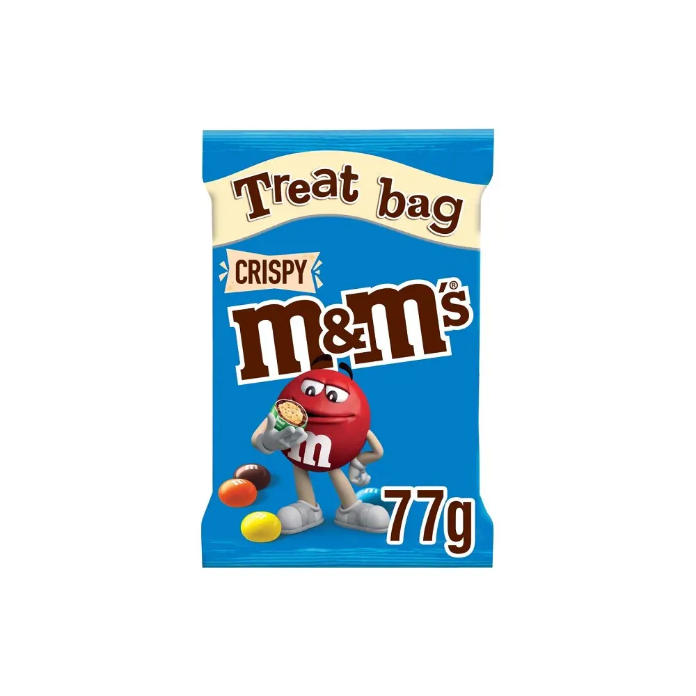 M&M Crispy Treat Bag 77G
