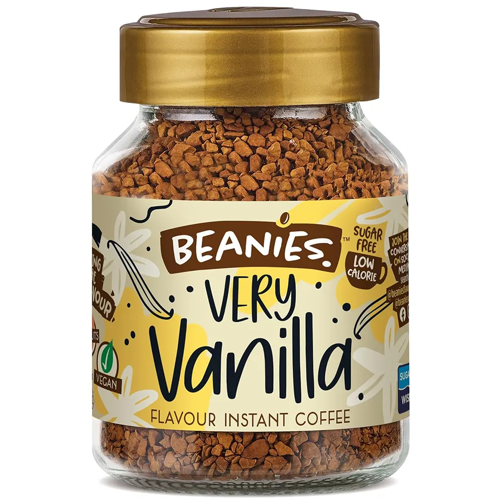 Beanies Very Vanilla Instant Coffee Drink Mix 50G