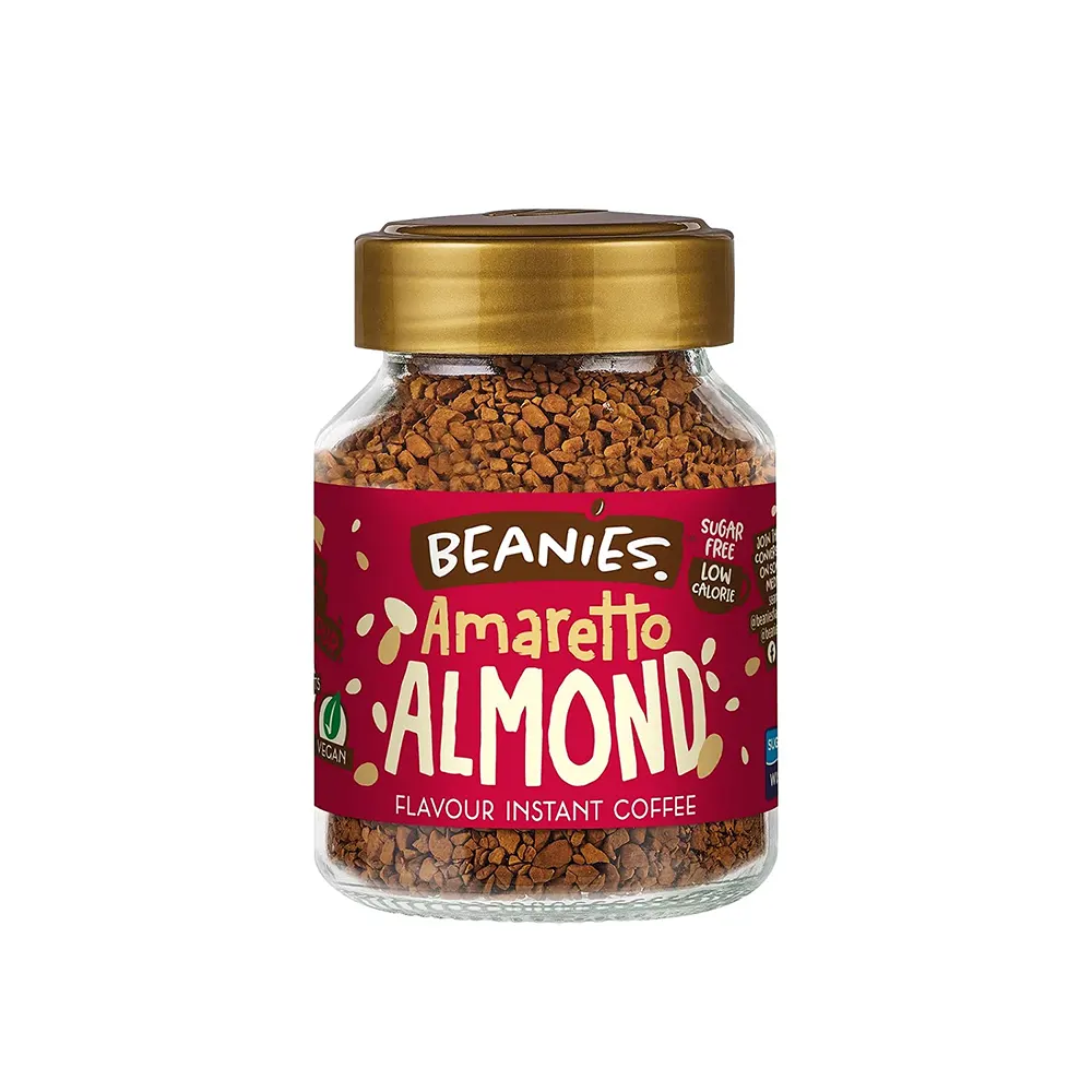 Beanies Amaretto Almond Instant Coffee Drink Mix 50G
