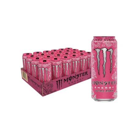 Monster Energy Ultra Rosa Zero Sugar 500Ml