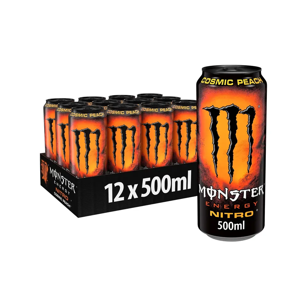 Monster Cosmic Peach Energy Nitro Drink 500Ml