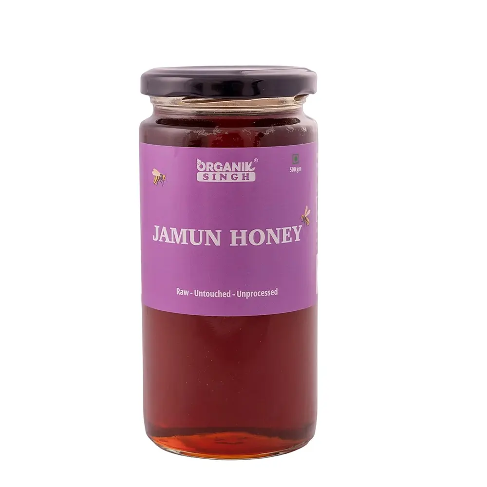 Organik Singh Jamun Honey Raw Untouched Unprocessed 500G