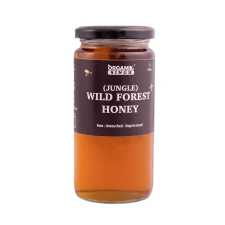 ORGANIK SINGH JUNGLE WILD FOREST HONEY RAW UNTOUCHED UNPROCESSED 500G