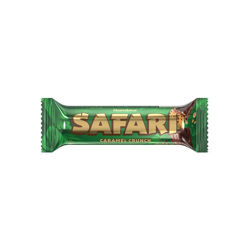 GANDOUR SAFARI CARAMEL CRUNCH 22G