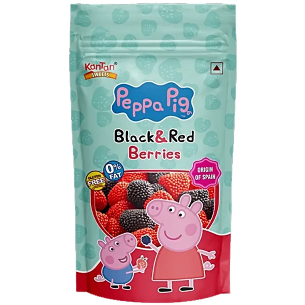 Kanatan Sweets Black & Red Berry Jelly Gluten Free 50G