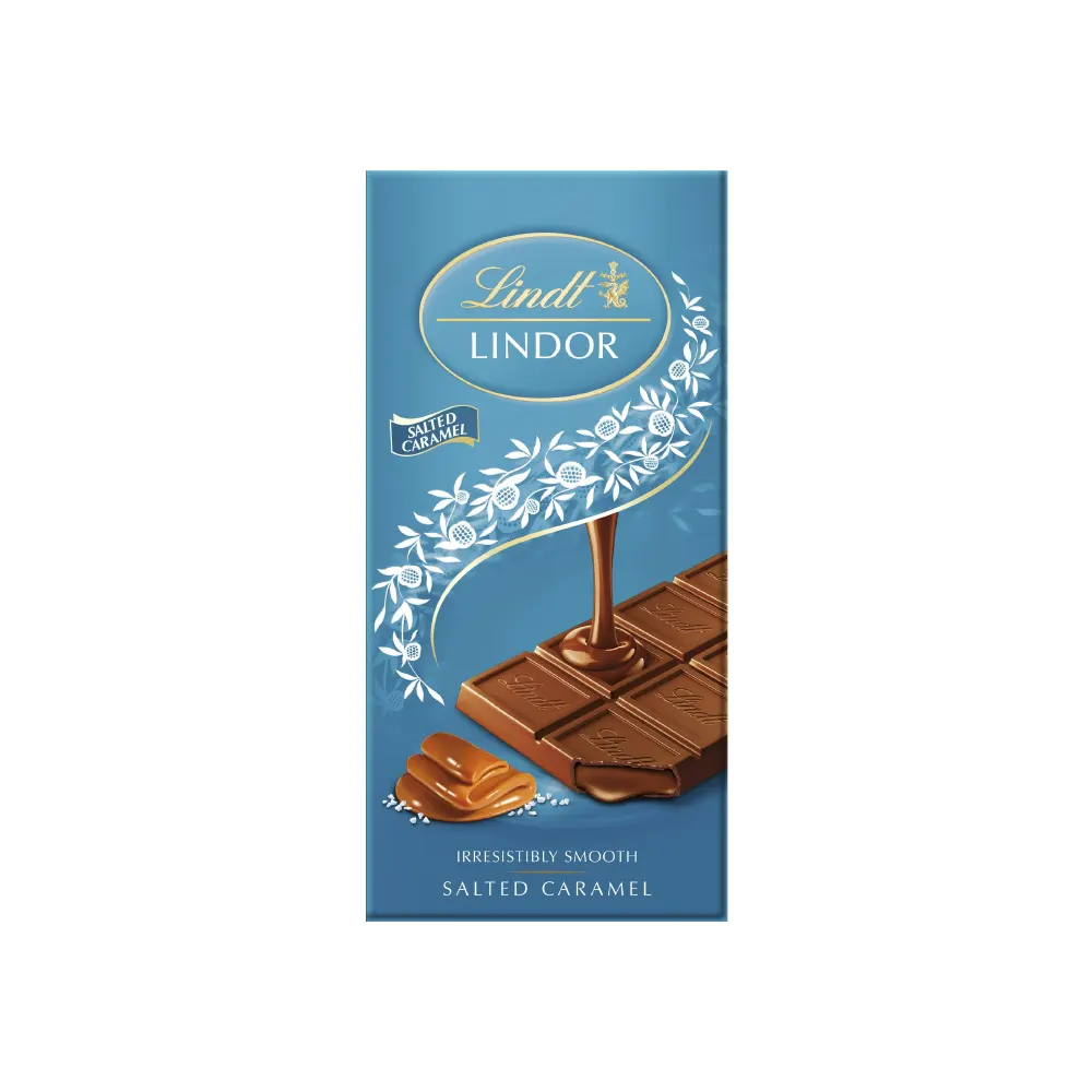 Lindt Lindor Salted Caramel Irresistibly Smooth 100G