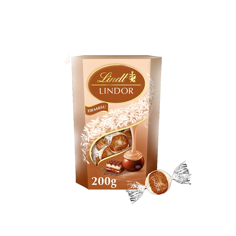 Lindt Lindor Tiramisu Irresitibly Smooth Chocolate 200G