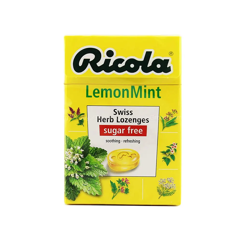 Ricola Sugar Free Swiss Alpine Herbs Lemonmint Candy 40G