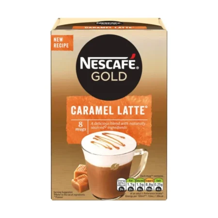Nescafe Caramel Latte 8X 17G = 136G