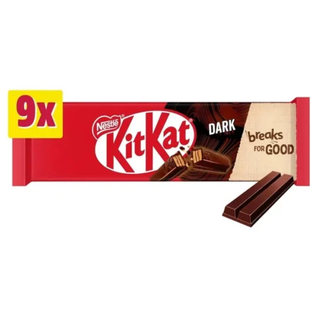 Nestle Kit Kat 2 Finger Dark 9X20.7G= 186.3G
