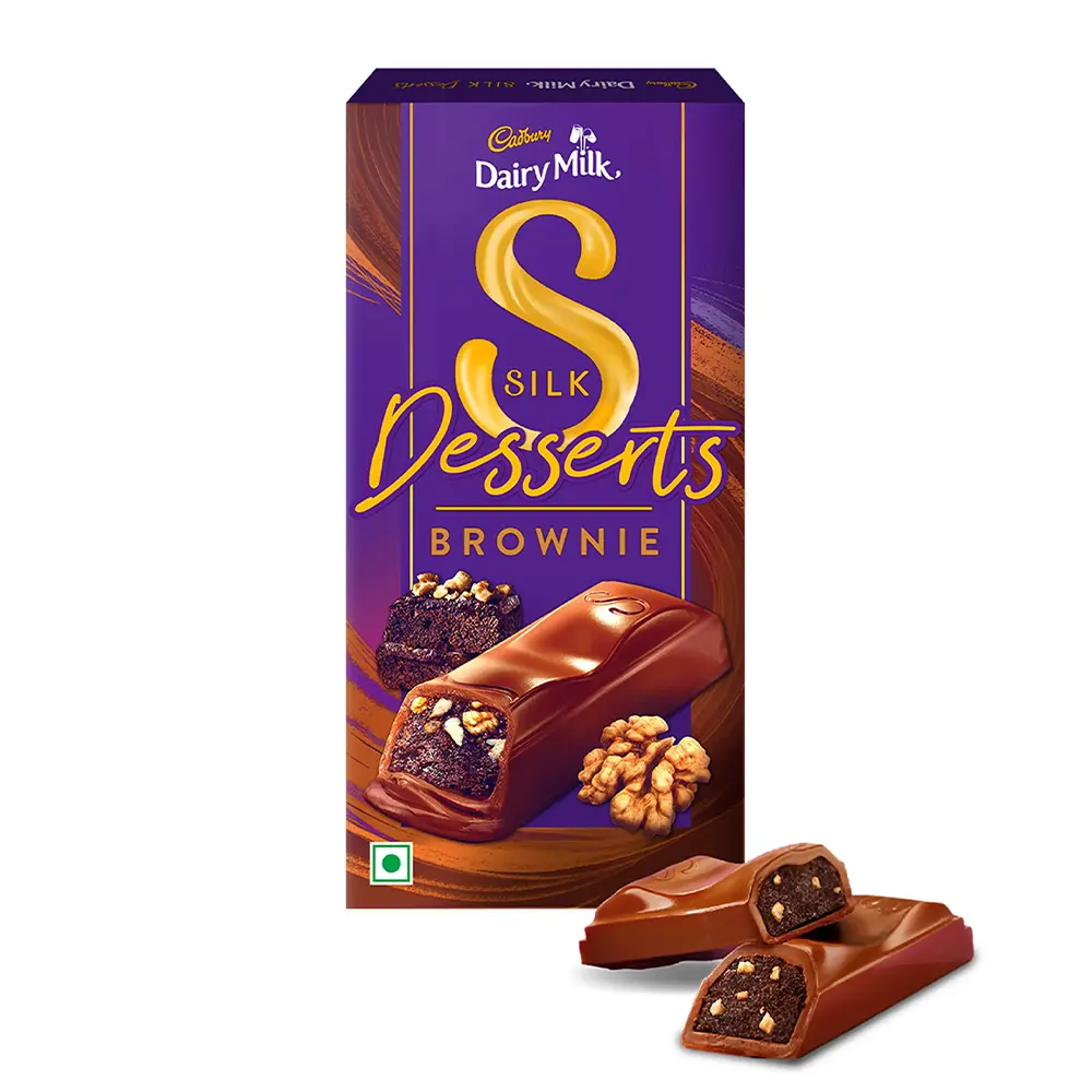 Cadbury Dairy Milk Silk Desserts Brownie 140G