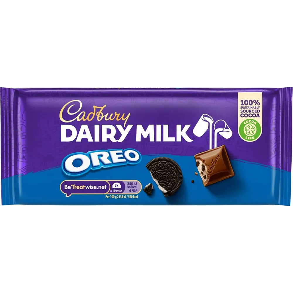Cadbury Dairy Milk Oreo 120G