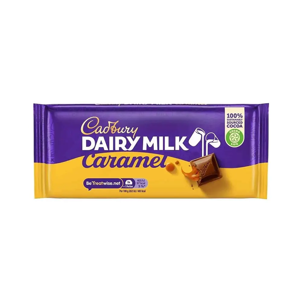 Cadbury Dairy Milk Caramel 120G.